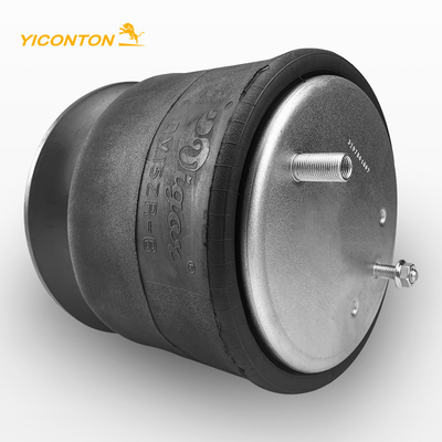 Direita W01-358-9780 Mola de suspensão pneumática de posicionamento com pino tipo montagem inferior