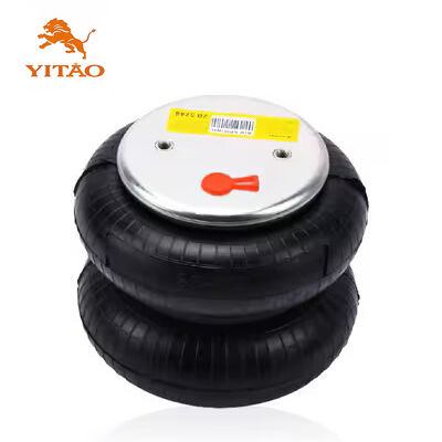 Triplicar-se dobro industrial da mola de ar do Firestone do ODM do OEM único complicado para o caminhão