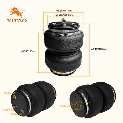 Kit de suspensão de mola de ar 88289 Fits 2014-2021 Dodge RAM 2500