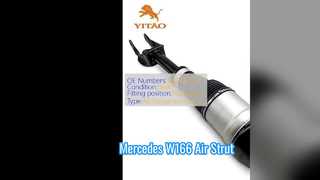 Amortecedor pneumático Mercedes W166 dianteiro direito
